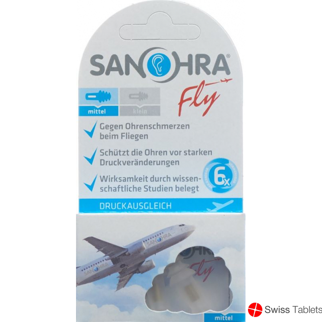 Sanohra Fly Ohrenstöpsel Erwachsene 2 Stück buy online