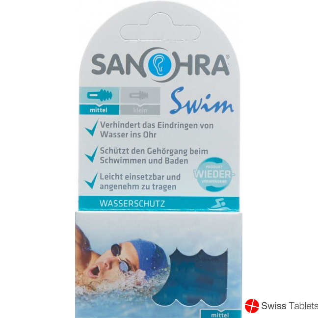 Sanohra Swim Ohrenstöpsel Erwachsene 2 Stück buy online