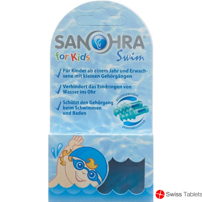 Sanohra Swim Ohrenstöpsel Kinder 2 Stück buy online