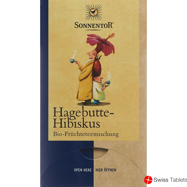 Sonnentor Hagebutte Hibiskus Tee 18 Beutel 3g buy online