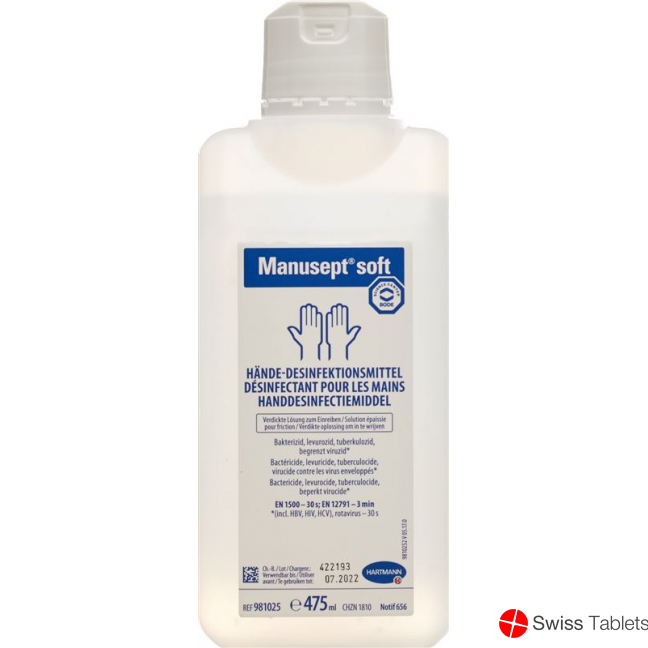 Manusept Soft Händedesinfektion 475ml buy online