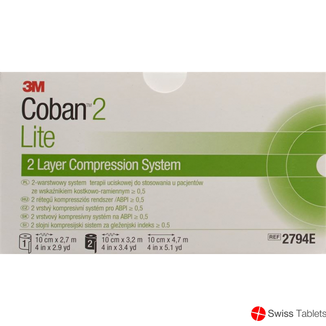 3M Coban2 Lite 2-lagen Kompressions-System 1 Set buy online