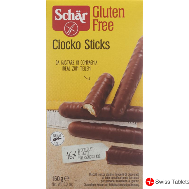 Schär Choco Sticks Glutenfrei 150g buy online