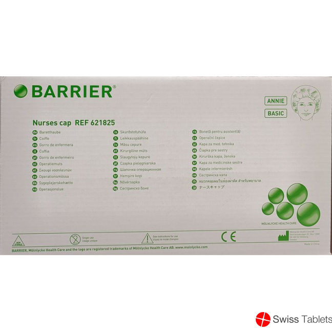 Barrier Op Hauben Annie Rund Grün 150 Stück buy online