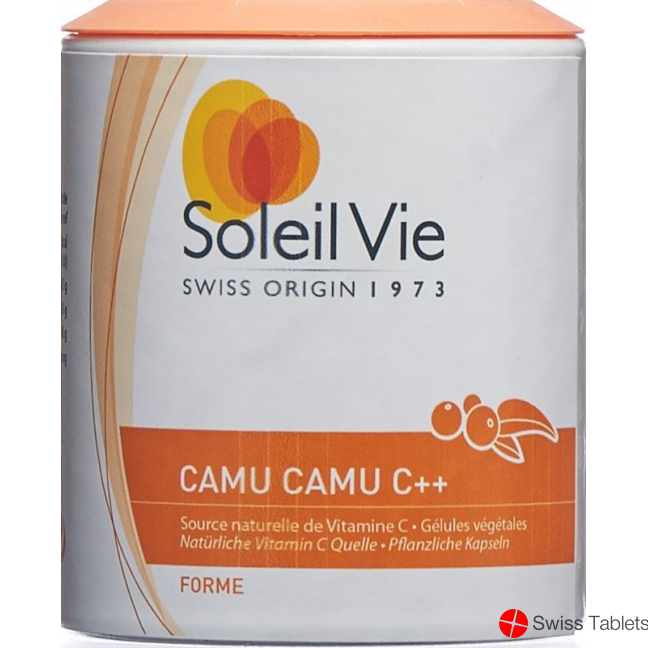 Soleil Vie Camu Camu C++ Kapseln Bio 60 Stück buy online