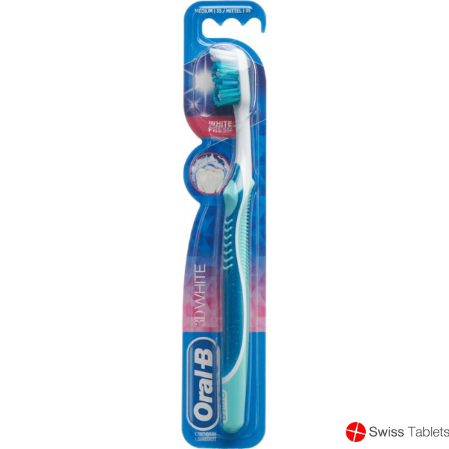 Oral B 3D White Zahnbürste 35 Mittel Kurzkopf buy online