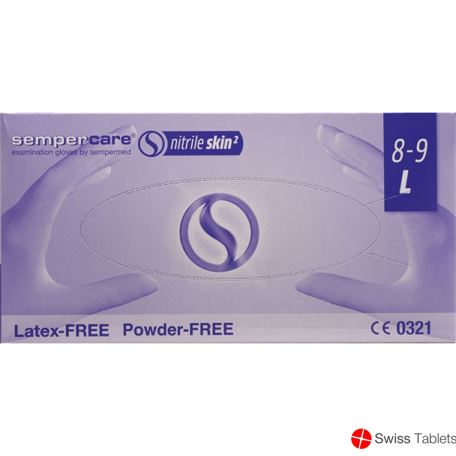 Sempercare Skin Handschuhe L Nitril Ungepudert 200 Stück buy online
