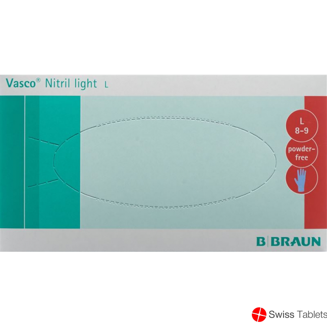 Vasco Nitril Light Handschuhe Grösse L 100 Stück buy online