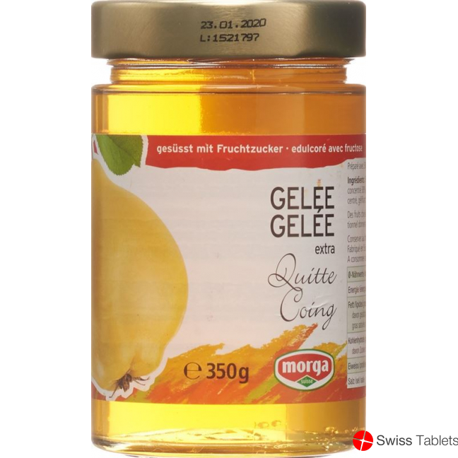 Morga Konfitüre Quittengelee Fruchtzucker 350g buy online