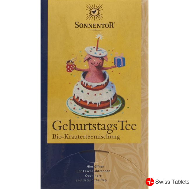 Sonnentor Geburtstagstee Doppelkammer 18x 1.5g buy online