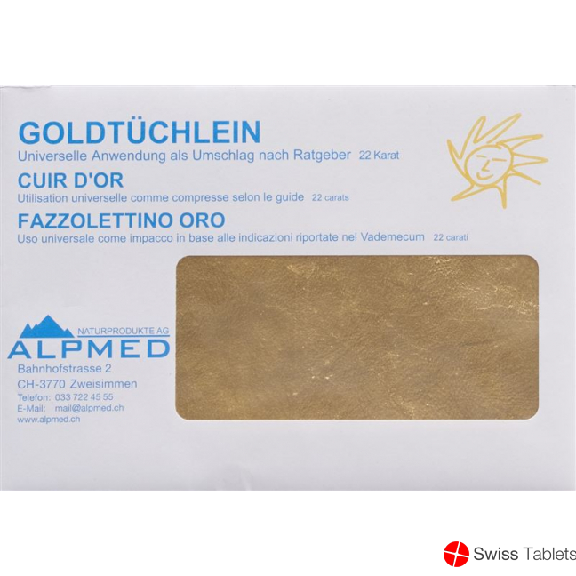 Alpmed gold handkerchief buy online