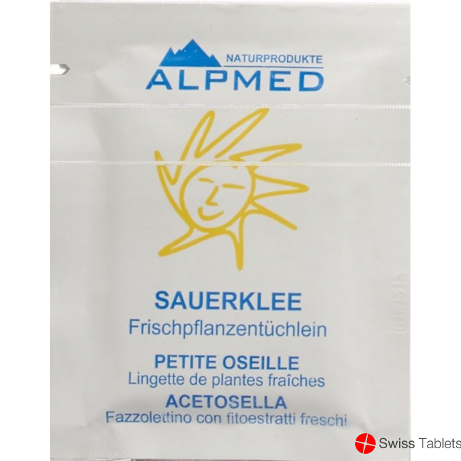 Alpmed Frischpflanzentüchlein Sauerklee 13 Stück buy online
