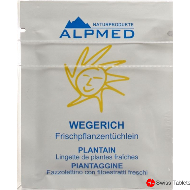 Alpmed Frischpflanzentüchlein Wegerich 13 Stück buy online