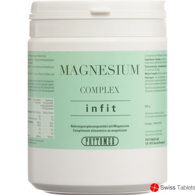 Infit Complex Magnesium Pulver 500g buy online