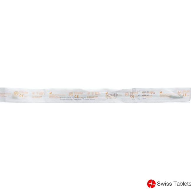 Qualimed O2 Sonden 40cm Ch14 M.kompr St buy online