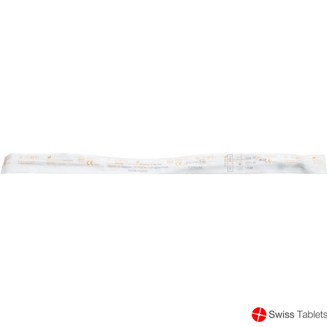 Qualimed Katheter 40cm Ch14 Nelaton PVC Steril buy online
