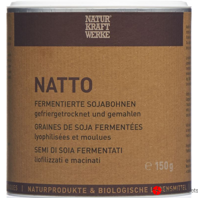 Naturkraftwerke Natto Fermentiertesojabohnen 150g buy online
