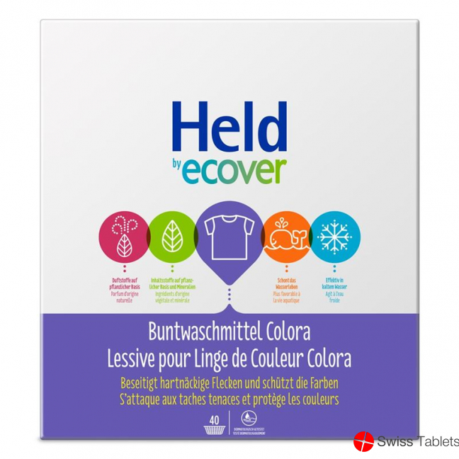 Held by Ecover Buntwaschmittel Colora 40Wl 3kg buy online