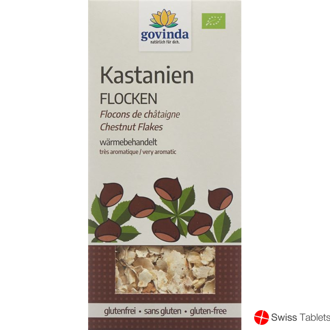 Govinda Kastanienflocken Bio Box 200g buy online