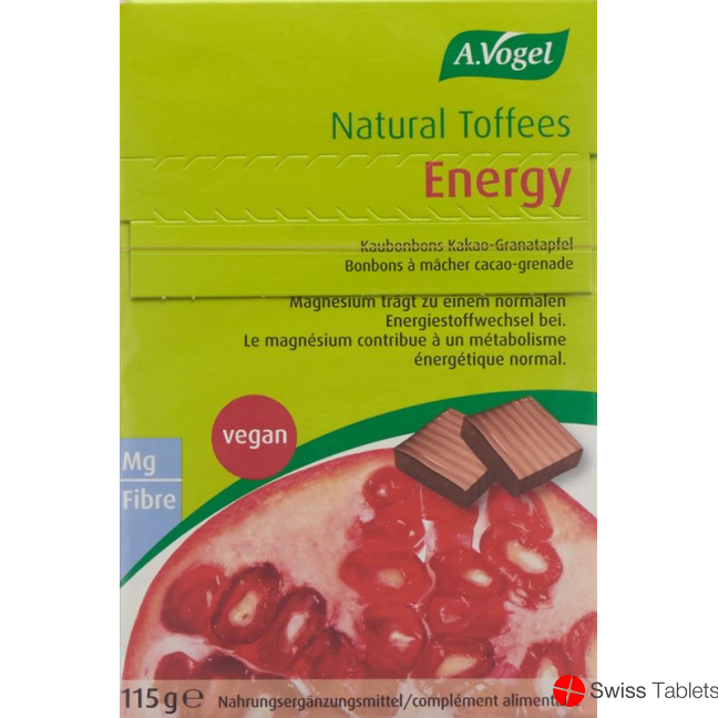 Natural Energy Toffees Granatapfel 115g buy online