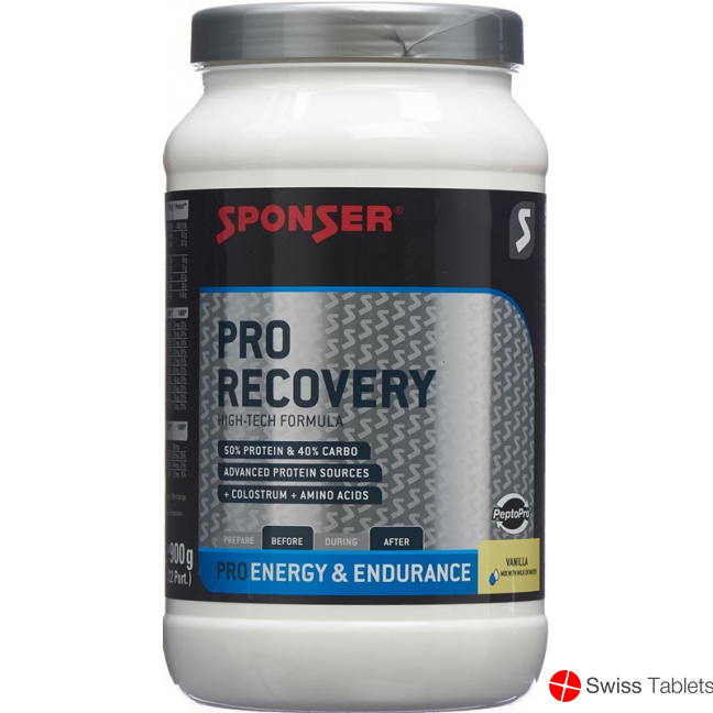 Sponser 50/36 Pro Recovery Drink Vanille Dose 900g buy online