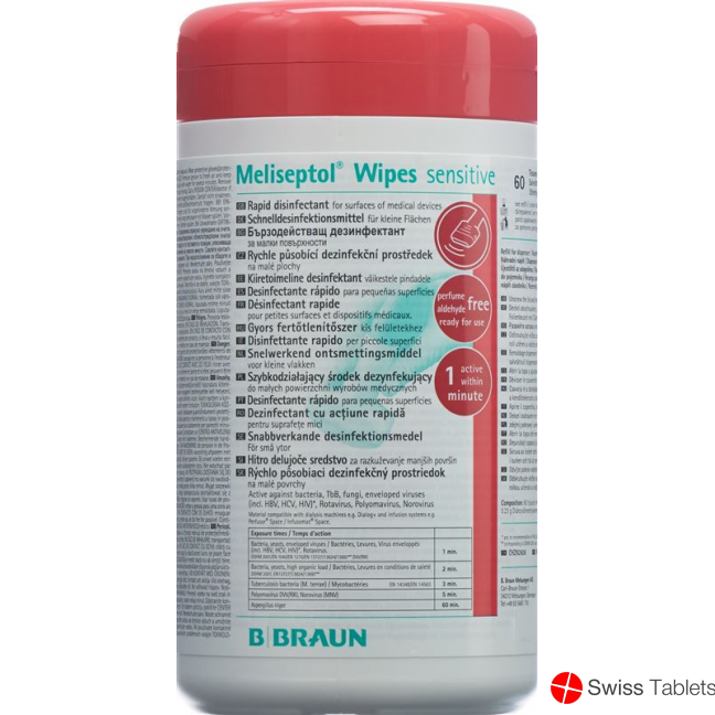 Meliseptol Wipes Sensitive 60 Stück buy online