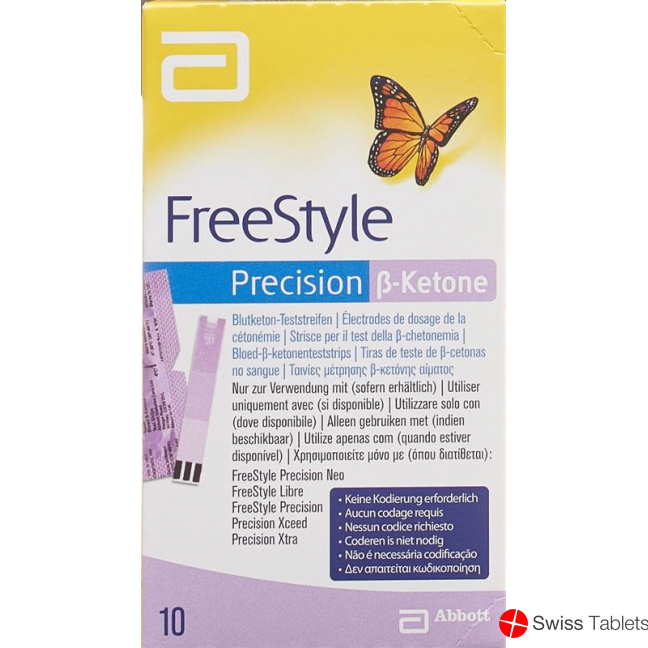 Abbott Freestyle Precision ketones 10 pcs