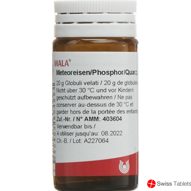 Wala Meteoreisen/phosphor/quarz Globuli 20g buy online