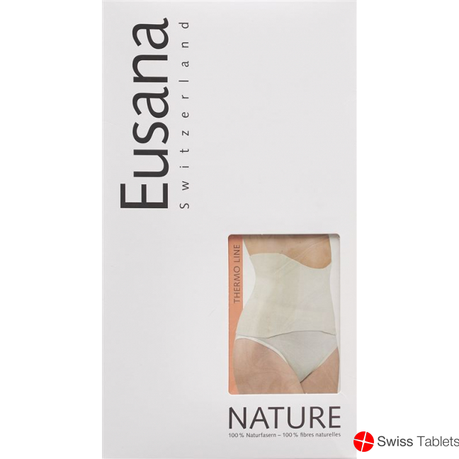 Eusana Nierenwärmer Anatomisch XL Ivoire Swiss Mountain Silk buy online