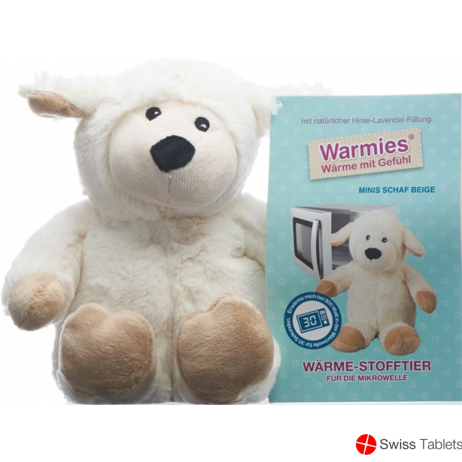 Beddy Bear Wärme-Stofftier Mini Schaf Beige buy online