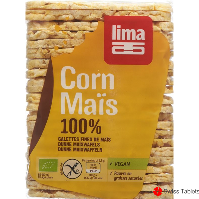Lima Maiswaffeln Duenn 140g buy online