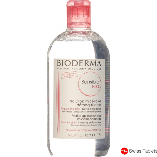 Bioderma Sensibio H2O Solution Micellaire ohne Parfum 500ml buy online
