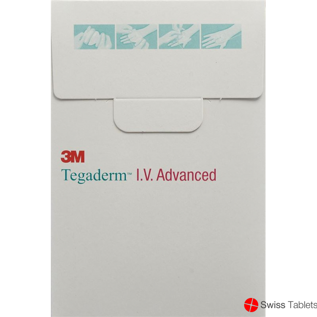 3M Tegaderm I.V. Advanced 7x8cm 100 Stück buy online