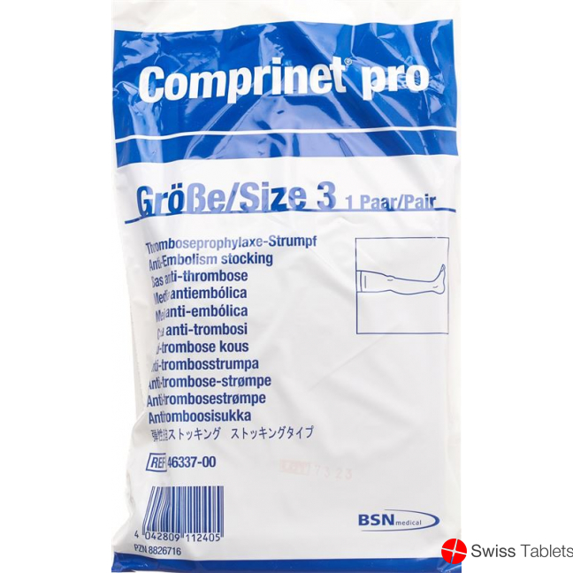 Comprinet Pro Thrombo A-g Grösse 3 Norm Weiss 1 Paar buy online
