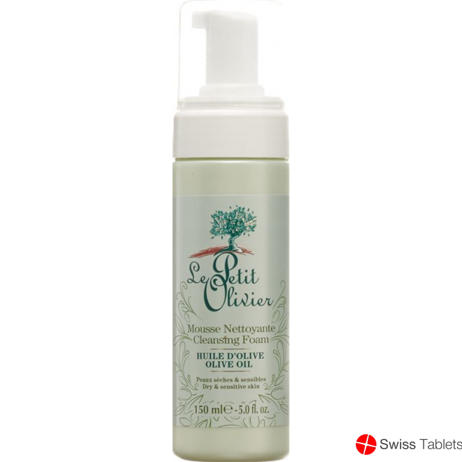 Le Petit Olivier Mousse Netto Vis Hui Olive 150ml buy online