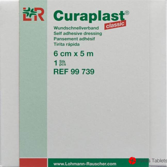 Curaplast wound dressing Classic 6cmx5m roll buy online