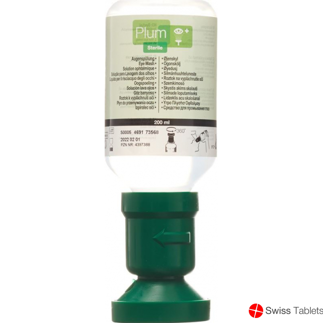 Turimed Augenspülflasche Kochsalzlösung 200ml buy online