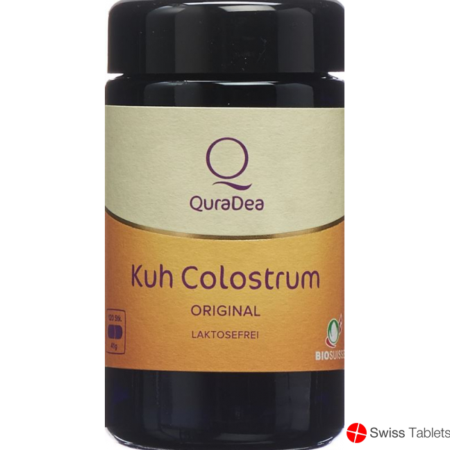 Quradea Kuh Colostrum Original Kapseln Bio Pastillen 120 Stück buy online
