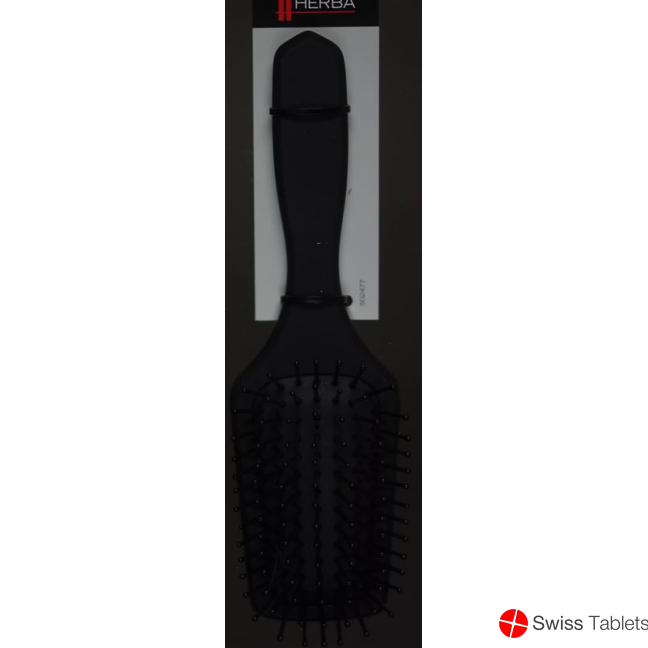 Herba Mini Hairbrush Softtouch Black buy online