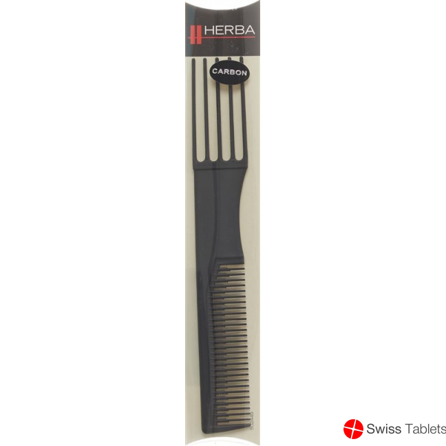 Herba teasing and fork comb black buy online