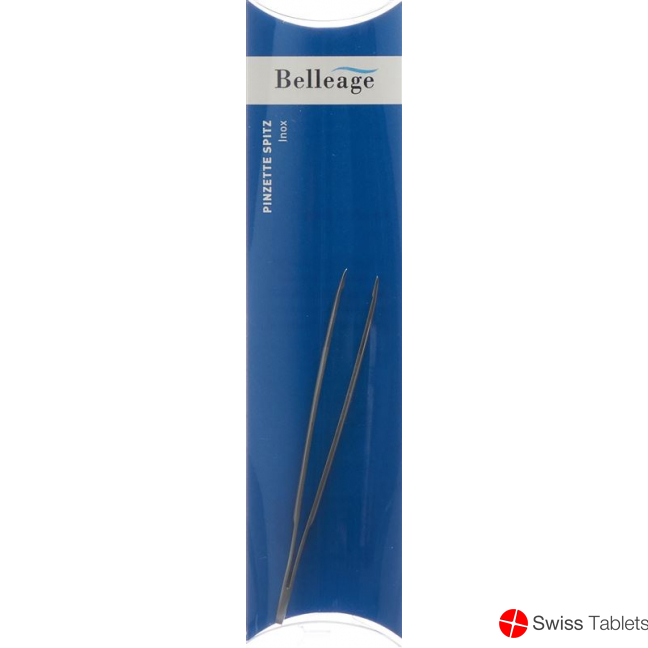 Belleage tweezers pointed inox buy online