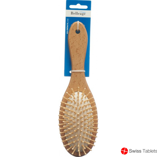 Belleage Wooden Brush Large Oval buy online