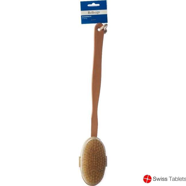 Belleage bath brush natural bristles 2-piece buy online