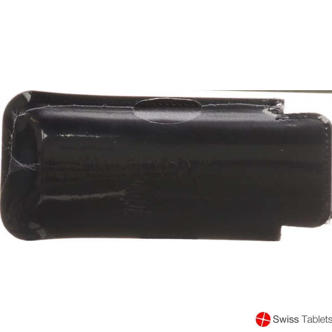 Anabox De Luxe 1x7 Schwarz Medidispenser mit Lederetui buy online