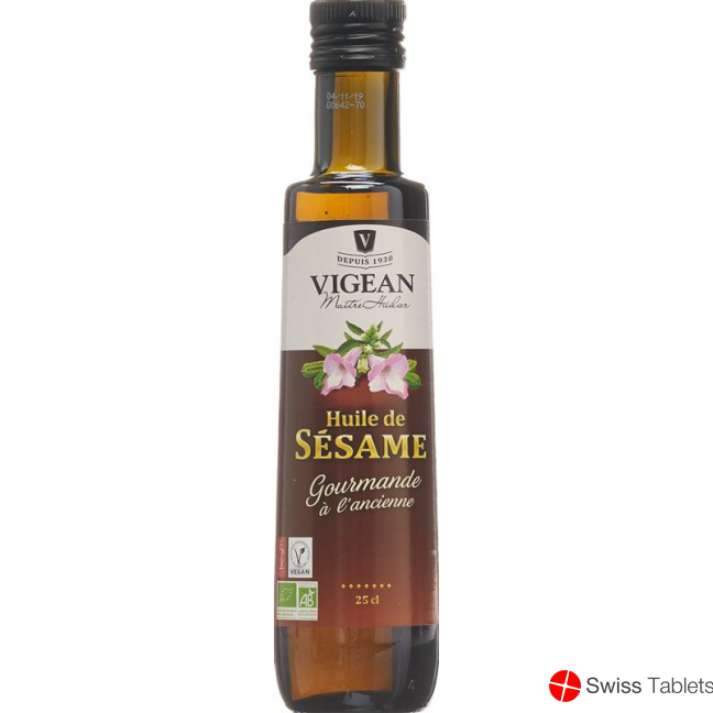 Vigean Huile De Sesame Grille 250ml buy online