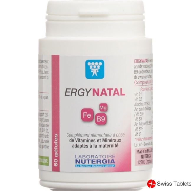 Nutergia Ergynatal Gelules 60 Stück buy online