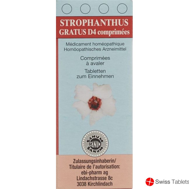 Strophantus Gratus Tabletten D 4 80 Stück buy online