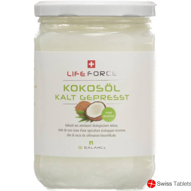 Qibalance Kokosöl Bio Glas 500ml buy online