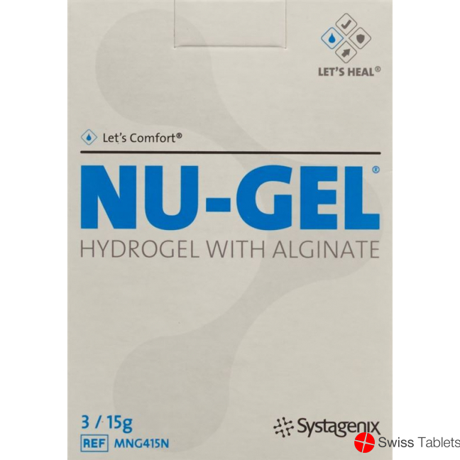 Let's Comfort Nu-Gel Hydrogel mit Alginat 3x 15g buy online