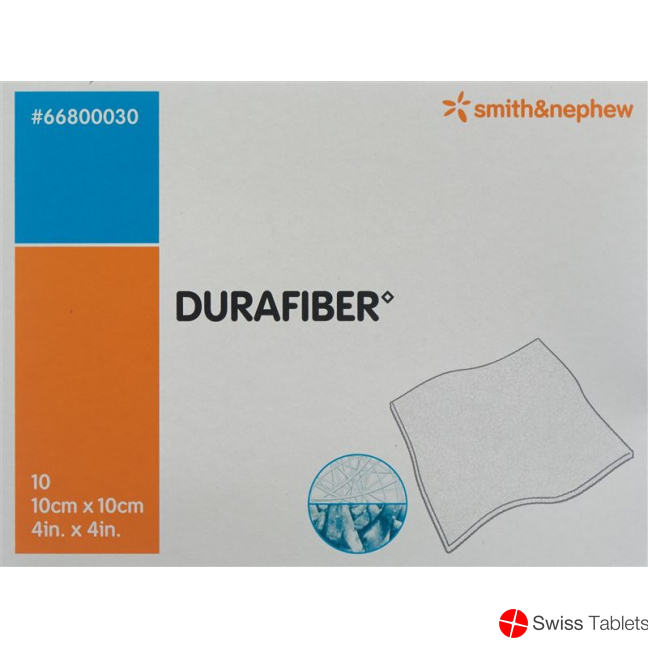 Durafiber Wundauflage 10x10cm Steril 10 Stück buy online